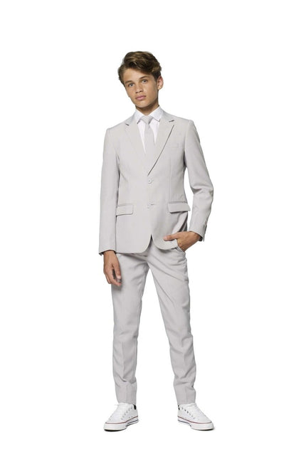 Grijs Pak Jongen Tiener OppoSuits van OppoSuits koop je bij Partywinkel