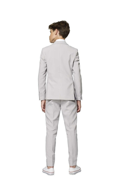 Grijs Pak Jongen Tiener OppoSuits van OppoSuits koop je bij Partywinkel