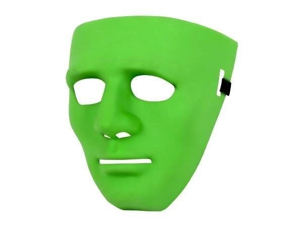 Groen Masker van Partychimp koop je bij Partywinkel