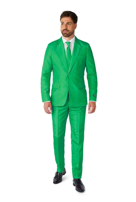 Groen Pak Heren Suitmeister van Suitmeister koop je bij Partywinkel