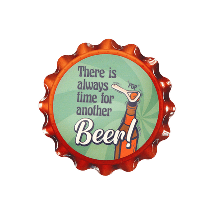 Groen Rode Onderzetters There Is Always Time 11cm van Paper Dreams koop je bij Partywinkel