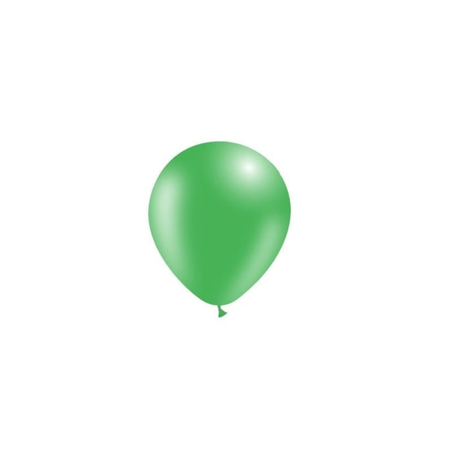 Groene Ballonnen 14cm 100st van Balloonia koop je bij Partywinkel