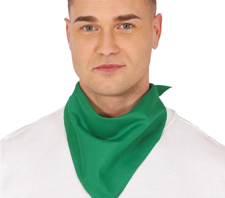 Groene Bandana 54cm van Fiestas Guirca koop je bij Partywinkel