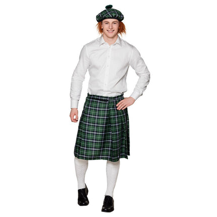 Groene Baret Met Haar van Boland koop je bij Partywinkel