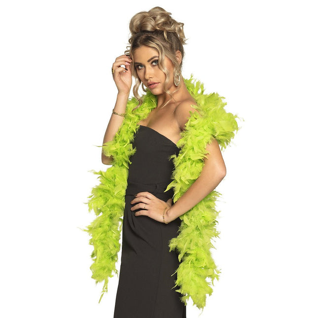 Groene Boa Deluxe 1,8m van Boland koop je bij Partywinkel