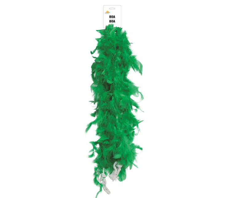 Groene Boa Veren 80gr van Fiestas Guirca koop je bij Partywinkel