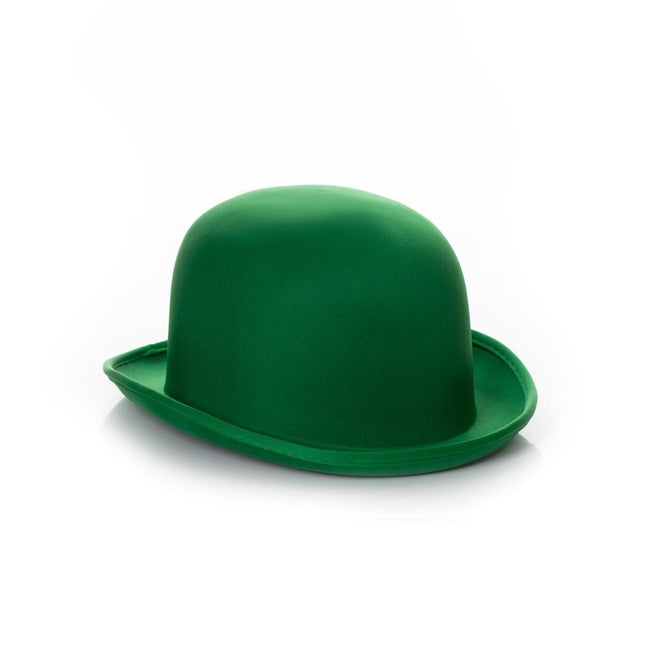 Groene Bolhoed Satijn van Partychimp koop je bij Partywinkel