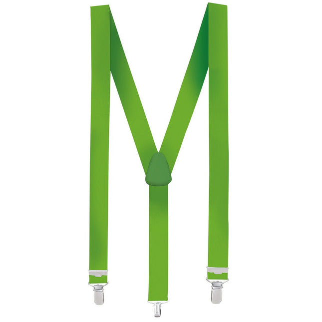 Groene Bretels Neon van Boland koop je bij Partywinkel