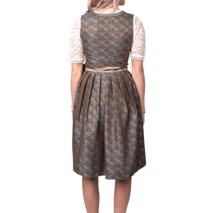 Groene Dirndl Jurk Oktoberfest Dames Jaquard van Haus Huberts koop je bij Partywinkel