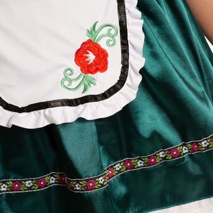 Groene Dirndl Jurk Oktoberfest Fay van Partychimp koop je bij Partywinkel