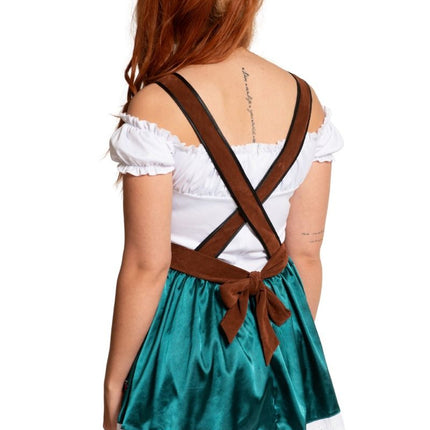 Groene Dirndl Jurk Oktoberfest Fay van Partychimp koop je bij Partywinkel