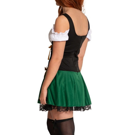 Groene Dirndl Jurk Oktoberfest Sophia van Partychimp koop je bij Partywinkel