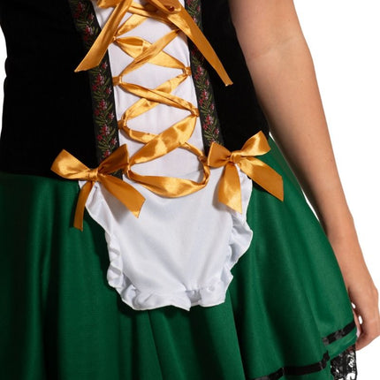 Groene Dirndl Jurk Oktoberfest Sophia van Partychimp koop je bij Partywinkel