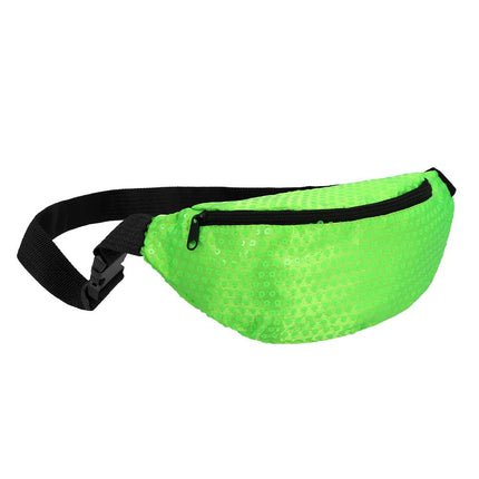 Groene Heuptasje Pailletten van Boland koop je bij Partywinkel