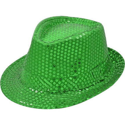 Groene Hoed Glitters van VDV Benefit koop je bij Partywinkel