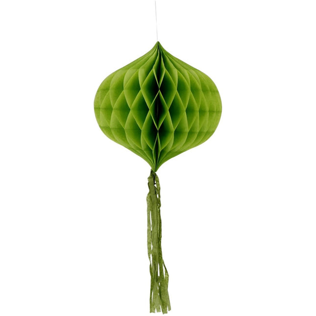 Groene Honeycombs 30cm 3st van Folat koop je bij Partywinkel