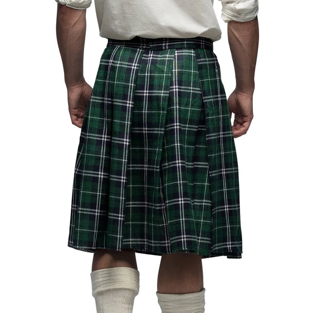 Groene Kilt Heren Met Tas van Boland koop je bij Partywinkel
