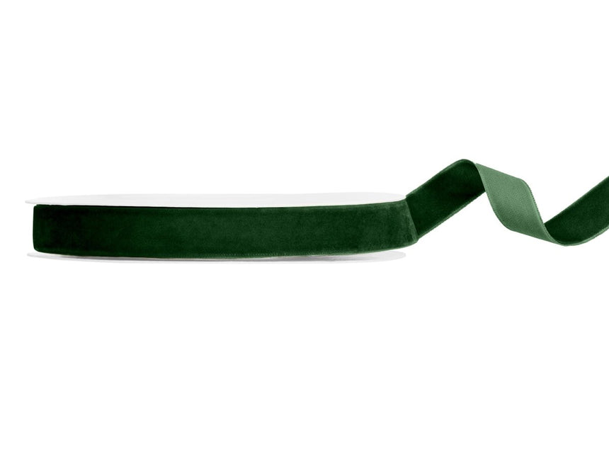Groene Lint Velour 10m van Partydeco koop je bij Partywinkel