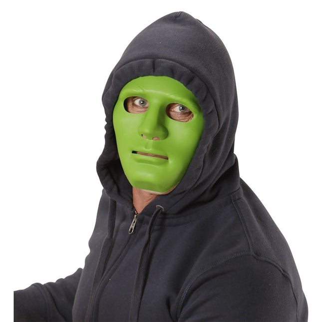 Groene Masker Anonym van Widmann koop je bij Partywinkel