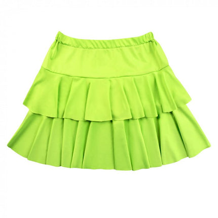 Groene Minirok Ruches van Boland koop je bij Partywinkel