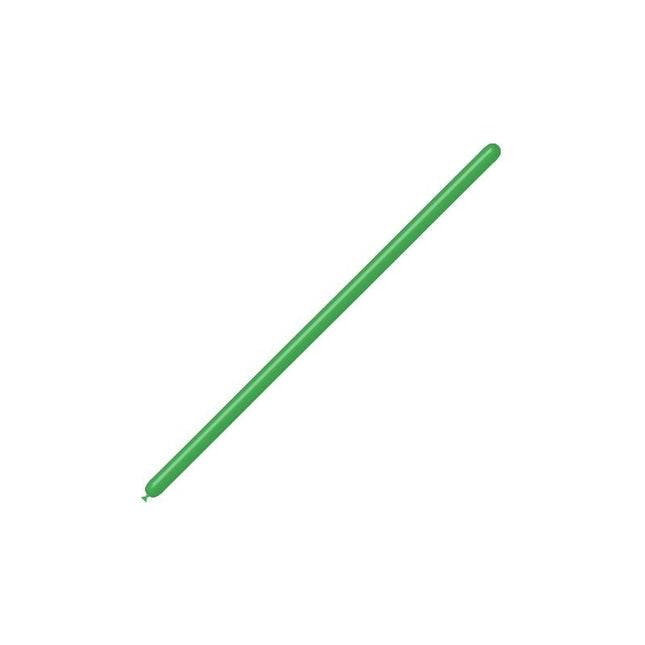 Groene Modelleerballonnen 2,5cm 150cm 100st van Balloonia koop je bij Partywinkel