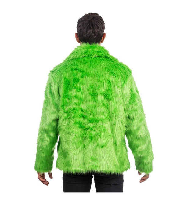 Groene Nepbontjas – Unisex van CHAKS koop je bij Partywinkel