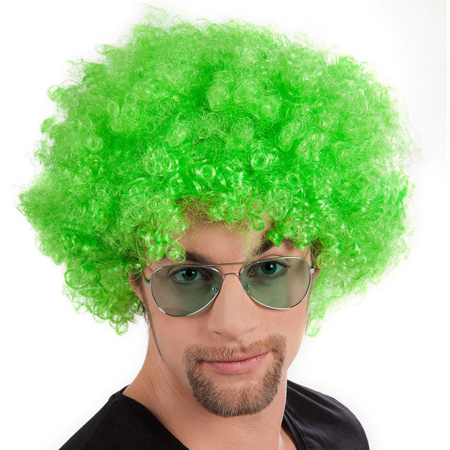 Groene Pruik Groove van Boland koop je bij Partywinkel