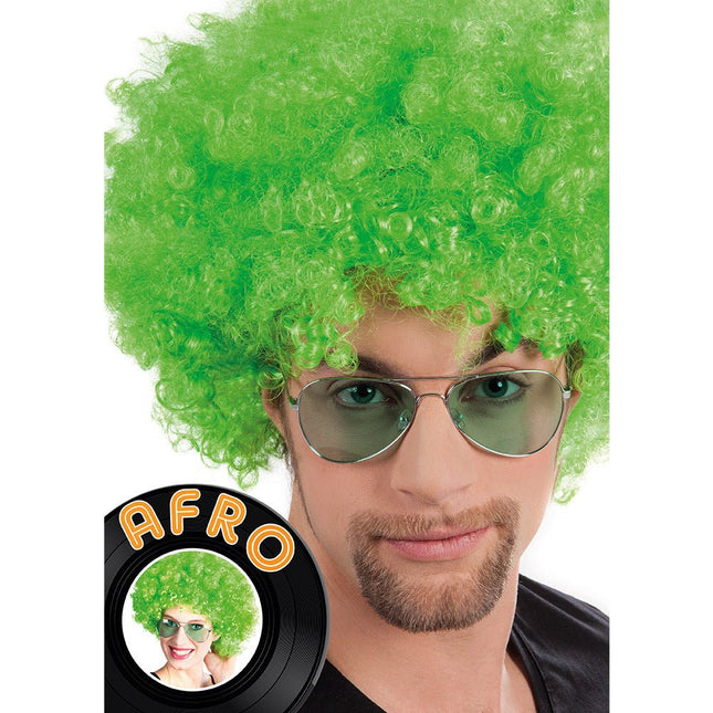Groene Pruik Groove van Boland koop je bij Partywinkel