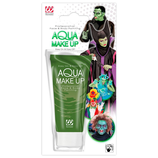Groene Schmink Tube 30ml van Widmann koop je bij Partywinkel
