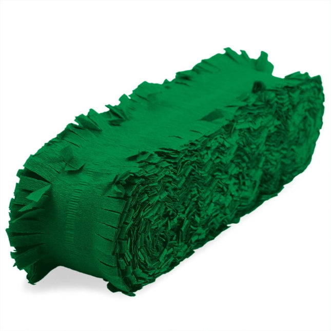 Groene Slingers Crepe 24m van WeFiesta koop je bij Partywinkel