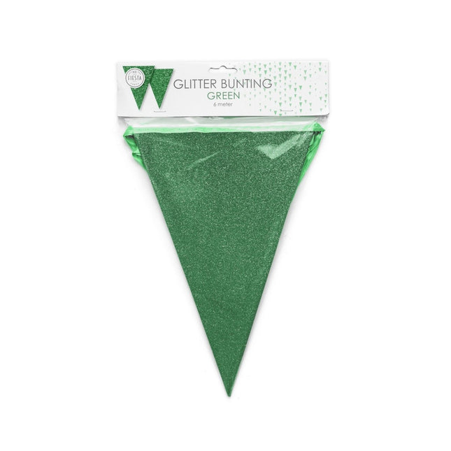Groene Slingers Glitter 6m van WeFiesta koop je bij Partywinkel