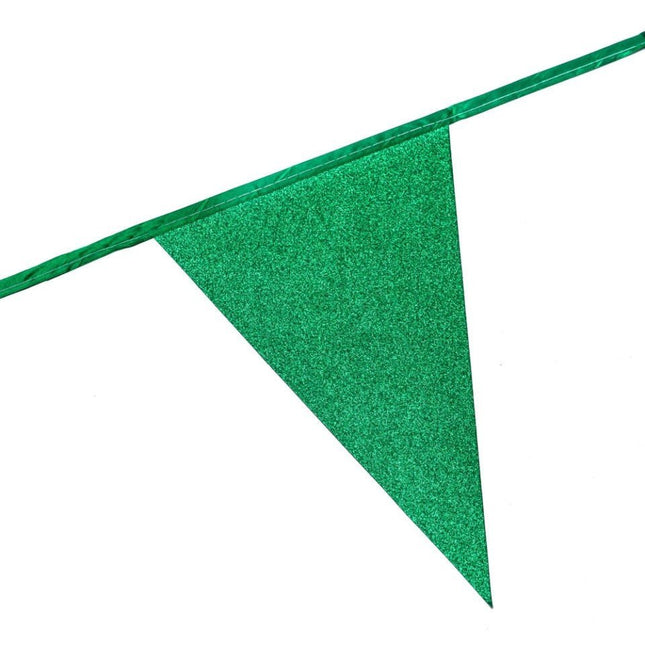Groene Slingers Glitter 6m van WeFiesta koop je bij Partywinkel