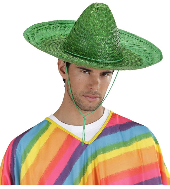 Groene Sombrero 48cm van Widmann koop je bij Partywinkel