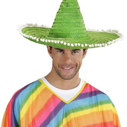 Groene Sombrero 50cm van Widmann koop je bij Partywinkel