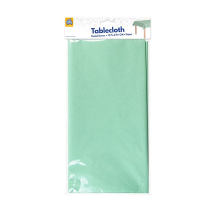 Groene Tafelkleed Pastel 2,74m van Paper Dreams koop je bij Partywinkel