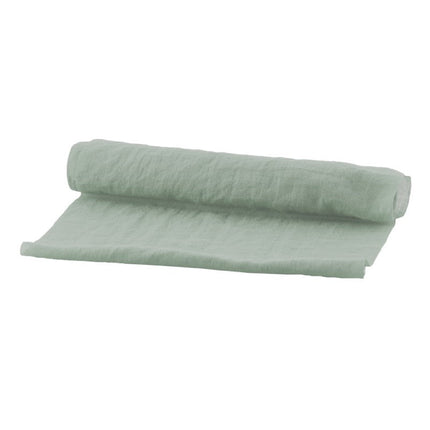 Groene Tafelloper Chiffon 3m van CHAKS koop je bij Partywinkel