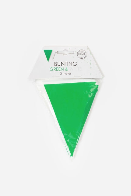 Groen/Wit Mini Slingers 3m van WeFiesta koop je bij Partywinkel