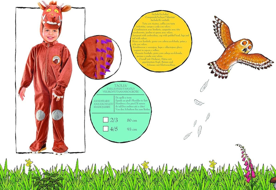 Gruffalo Kostuum Kind van Ciao International koop je bij Partywinkel