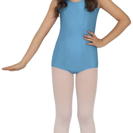 Gympakje Turquoise Meisje Mouwloos van Fiestas Guirca koop je bij Partywinkel