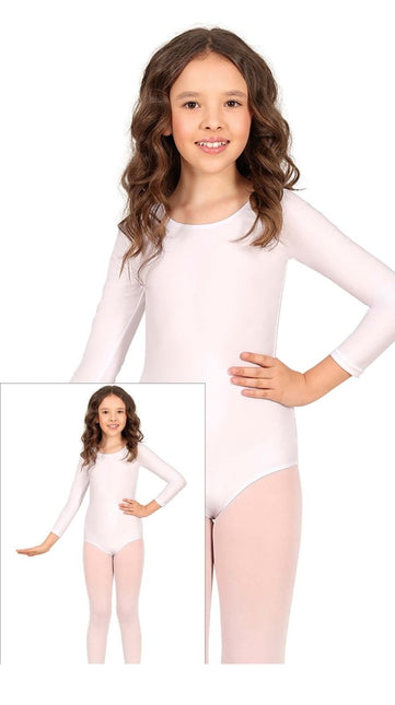 Gympakje Wit Meisje van Fiestas Guirca koop je bij Partywinkel