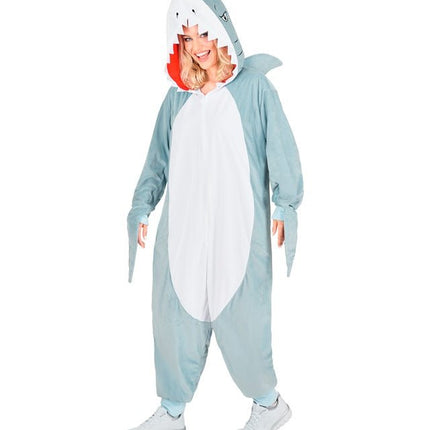 Haai Jumpsuit met Kap van Widmann koop je bij Partywinkel