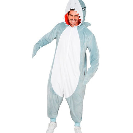Haai Jumpsuit met Kap van Widmann koop je bij Partywinkel