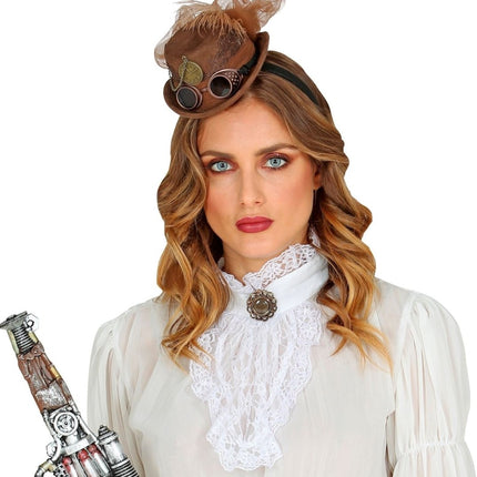Haarband Hoed Steampunk van Widmann koop je bij Partywinkel