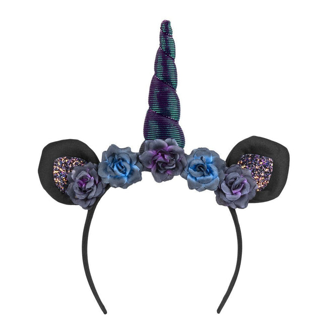 Haarband Unicorn Paars van Boland koop je bij Partywinkel