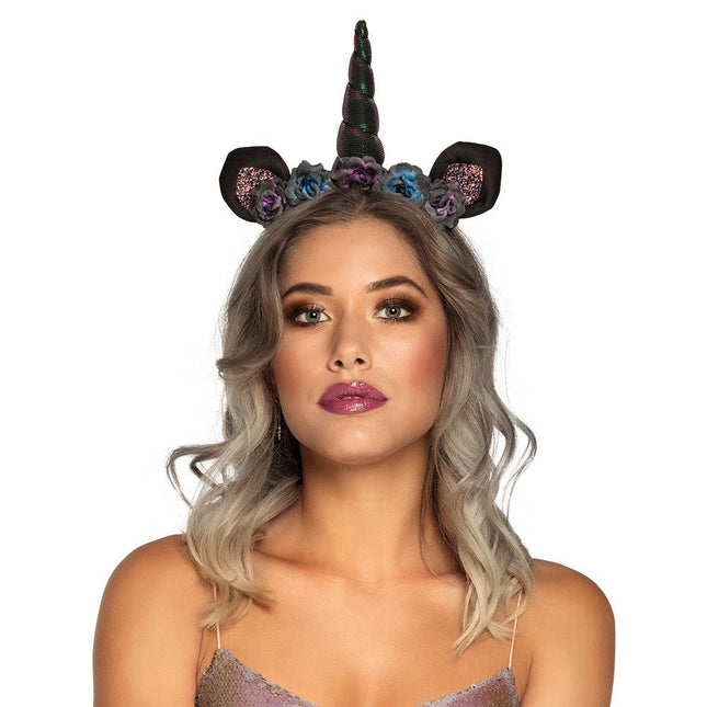 Haarband Unicorn Paars van Boland koop je bij Partywinkel