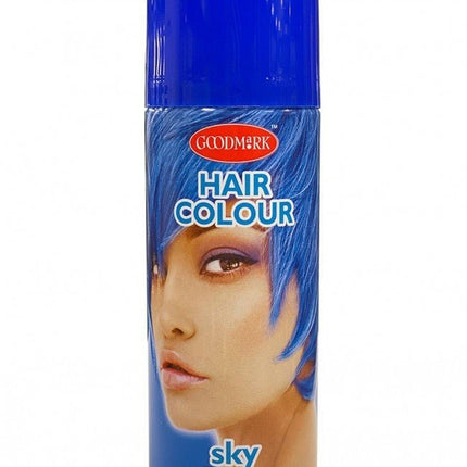 Haarspray Blauw 125Ml van PartyXplosion koop je bij Partywinkel