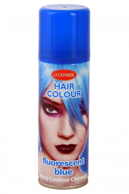 Haarspray Fluor Blauw125Ml van PartyXplosion koop je bij Partywinkel