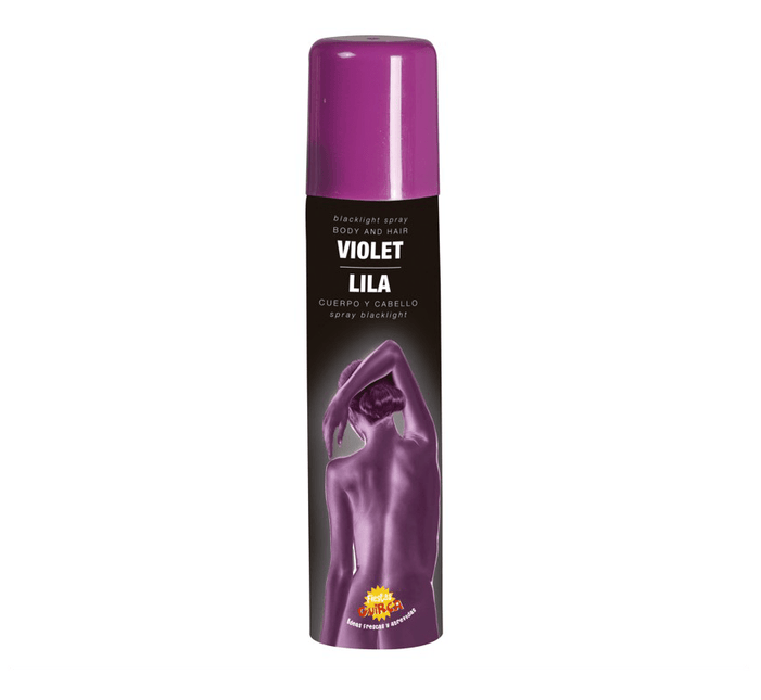 Hair and Body Spray UV Lila 75ml van Fiestas Guirca koop je bij Partywinkel