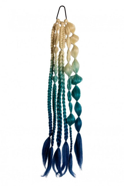 Hair Extension Festival Blond/Aqua/Blue van PXP Professional Colours koop je bij Partywinkel