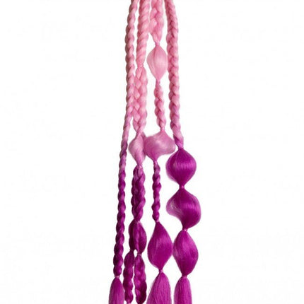 Hair Extension Festival Soft Pink/Hot Pink van PXP Professional Colours koop je bij Partywinkel